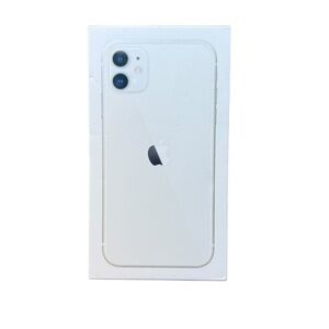 EMPTY BOX ONLY Apple iPhone 11 Genuine White 64GB Box Sticker Decal Pin